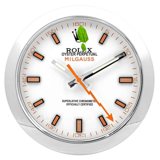 Milgauss Luxury, argento e bianco