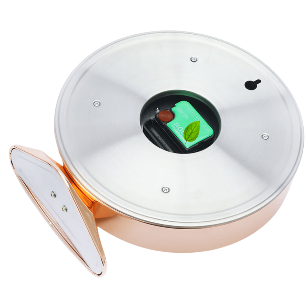 Orologio da tavolo Daytona in oro rosa, quadrante nero