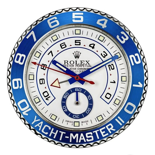 Rolex Yacht Master ll, Silver & Blue