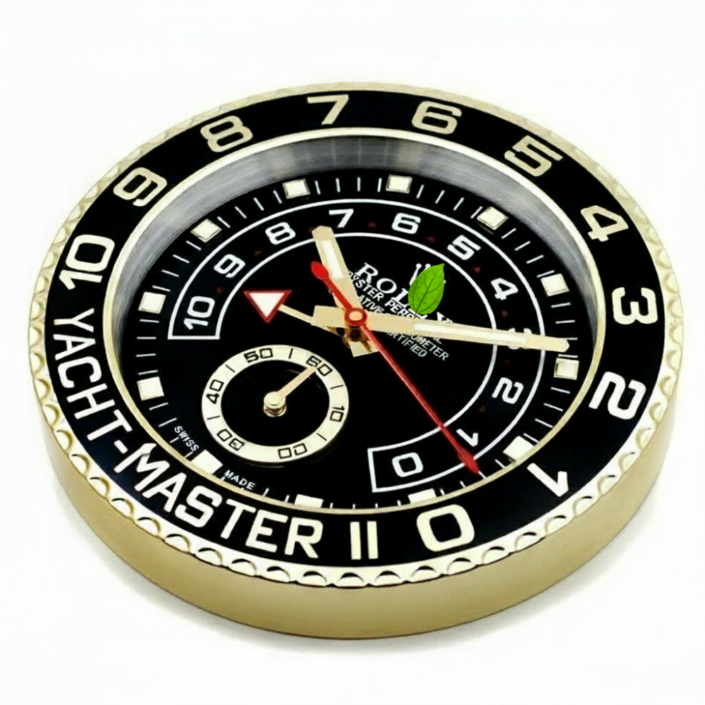 Yacht-Master II Quadrante nero in oro