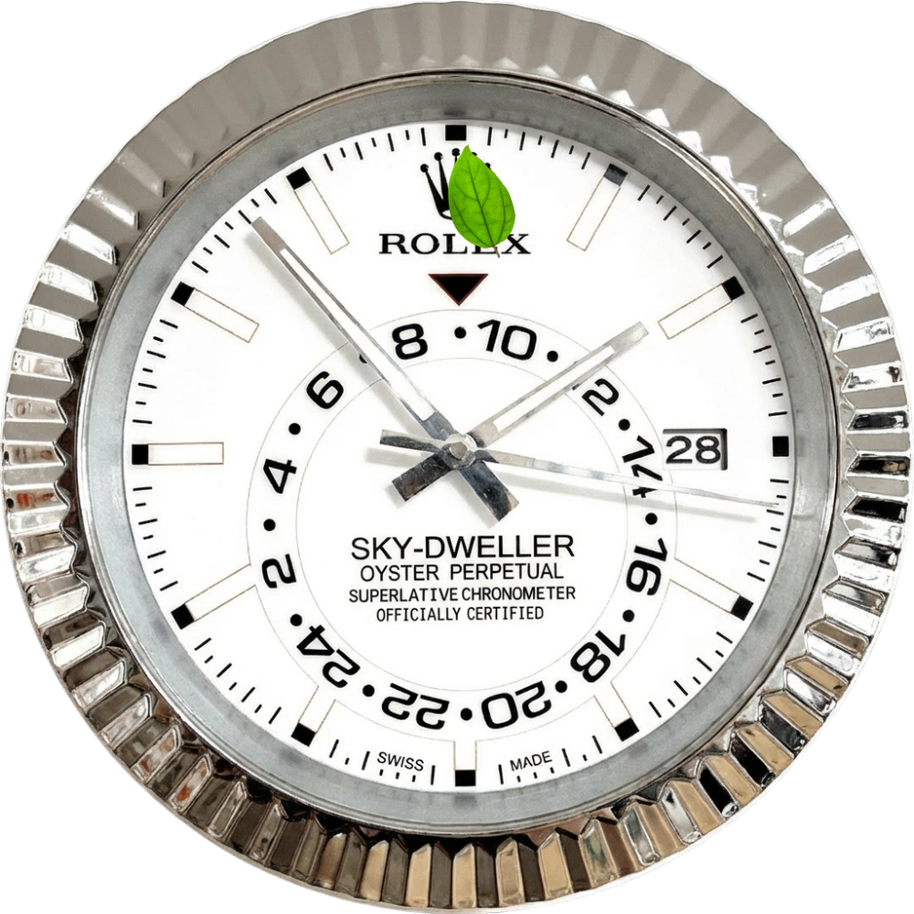 STILE SKY-DWELLER BIANCO E ARGENTO