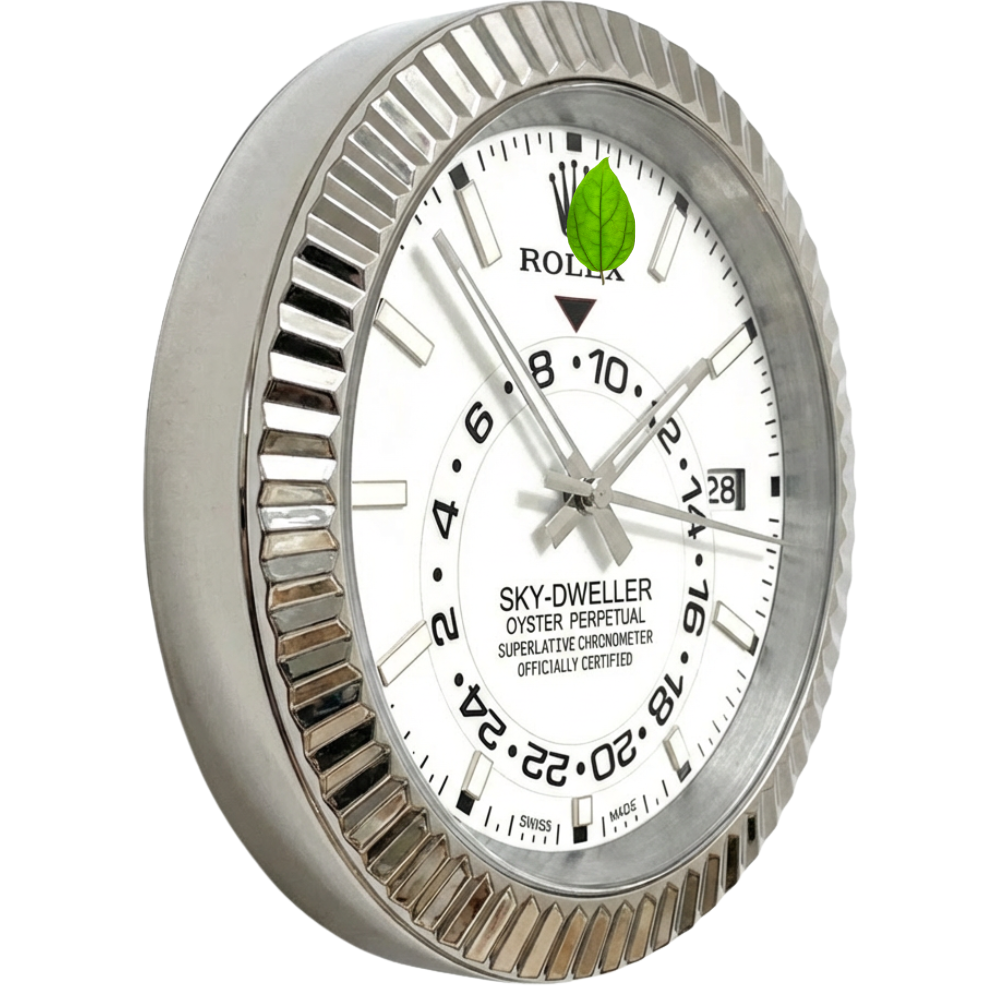 STYLE SKY-DWELLER BLANC ET ARGENT