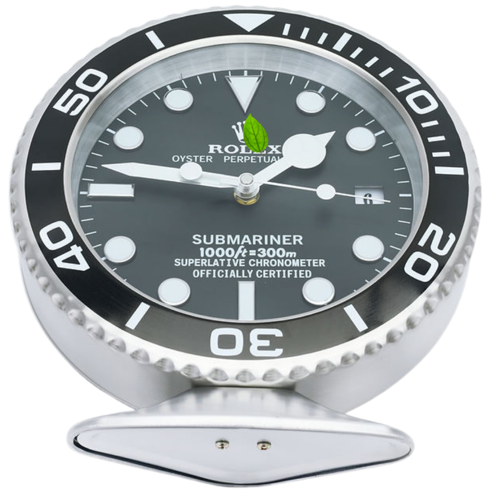 Horloge de bureau Submariner Classic Black