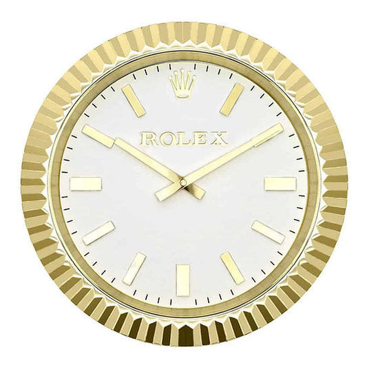 ROLEX CLASSIC STYLE, GOLD & WHITE