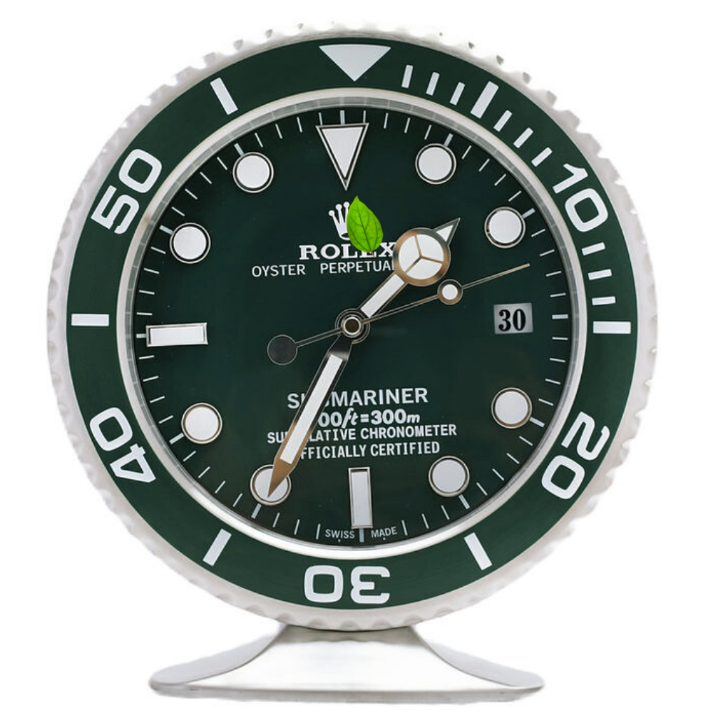 Submariner Hulk, Orologio da tavolo verde completo