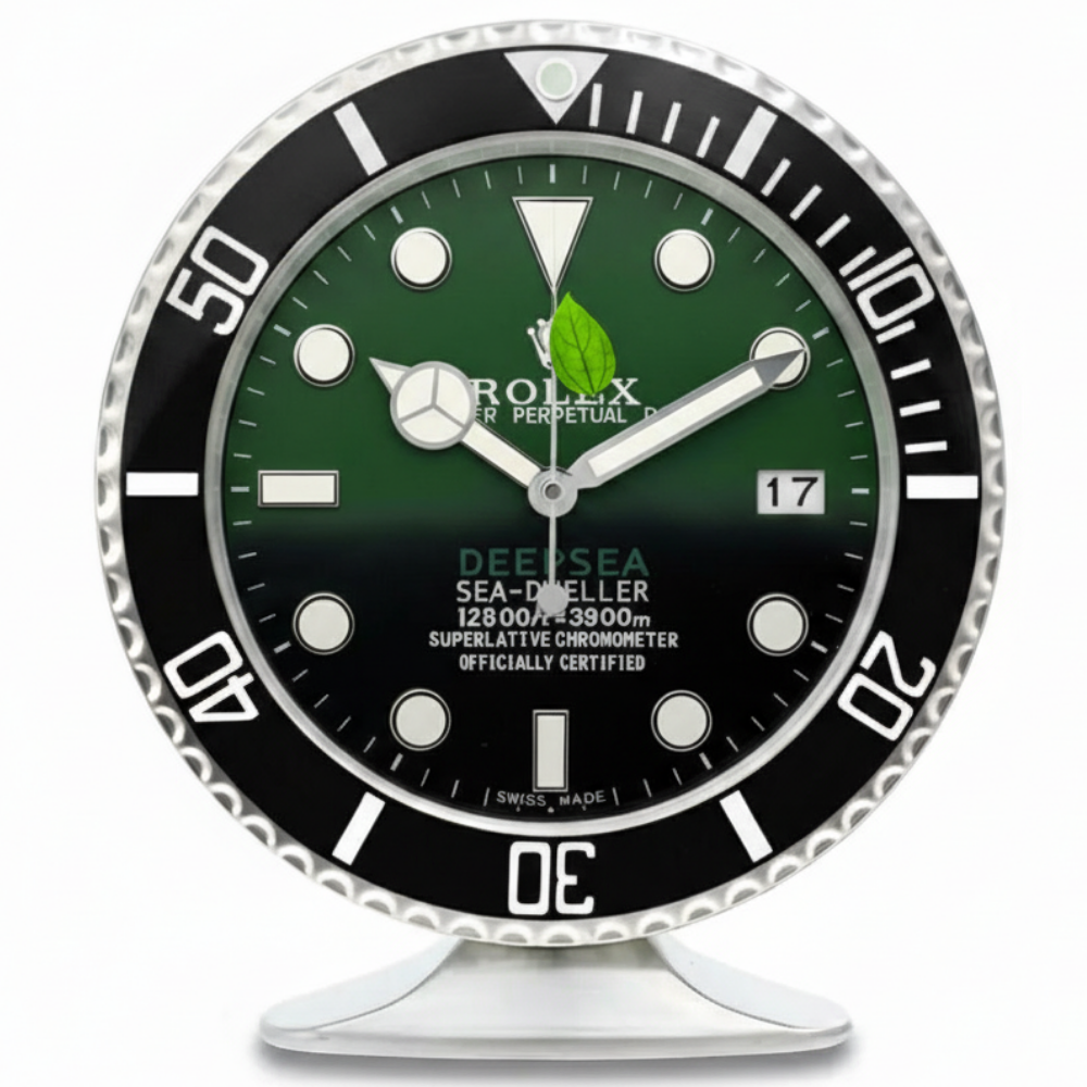 Orologio da tavolo Sea-Dweller Deepsea 'D-Green' in acciaio