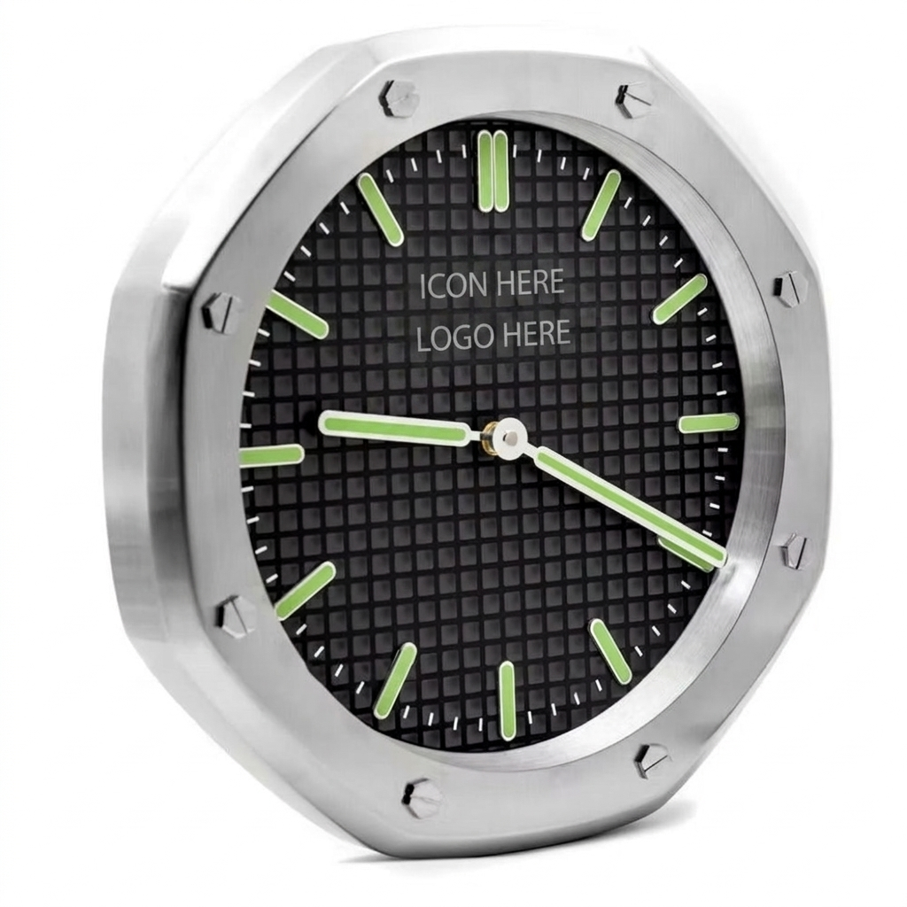 AP Royal Oak Steel and Black, Luminous Dial