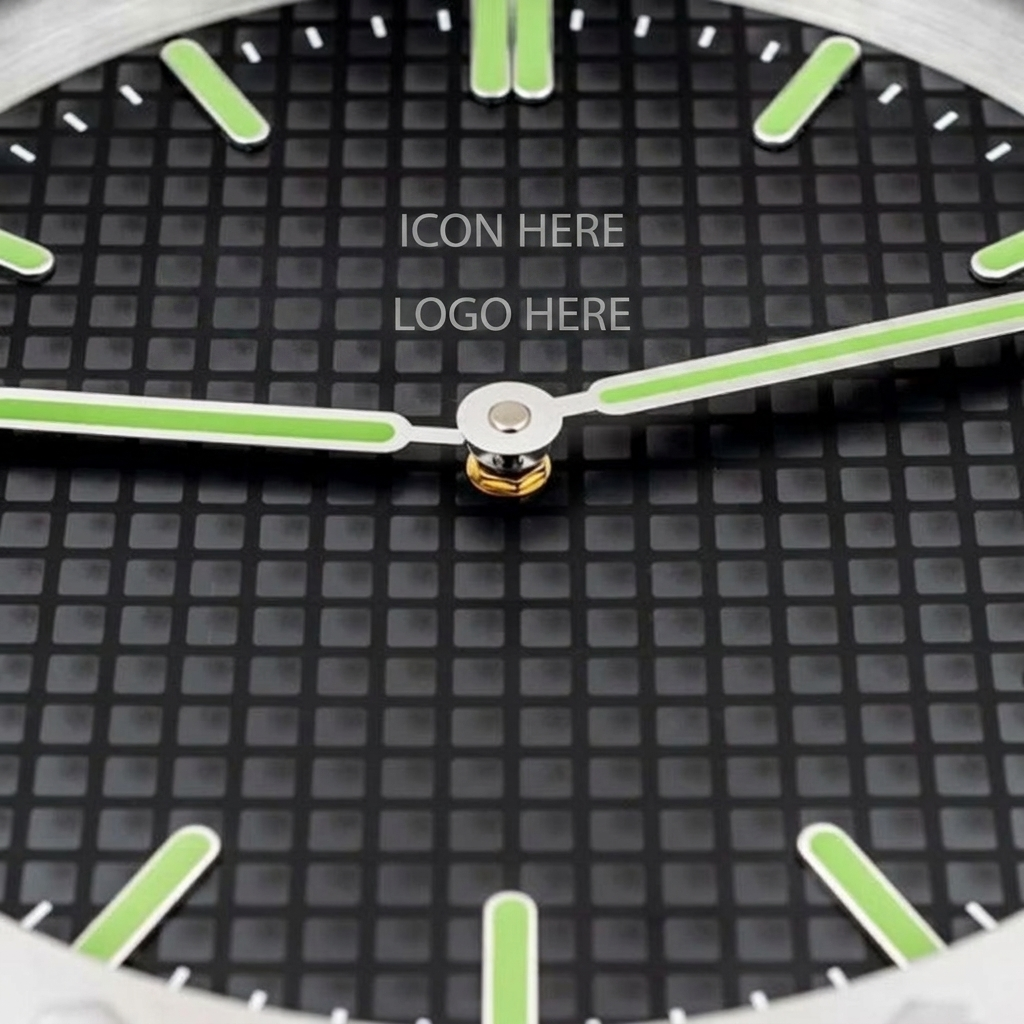AP Royal Oak Steel and Black, Luminous Dial