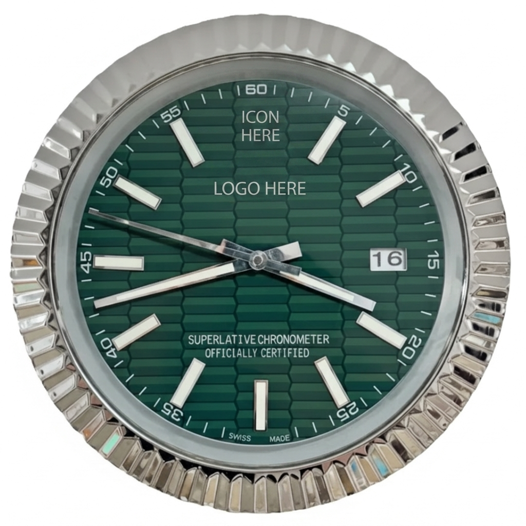 D-JUST FLUTED STEEL MOTIF DIAL GREEN