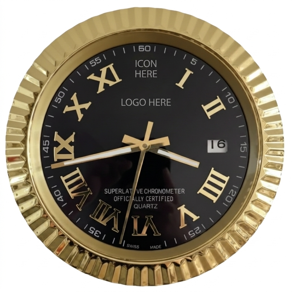 D-JUST ROMAN DIAL GOLD & BLACK