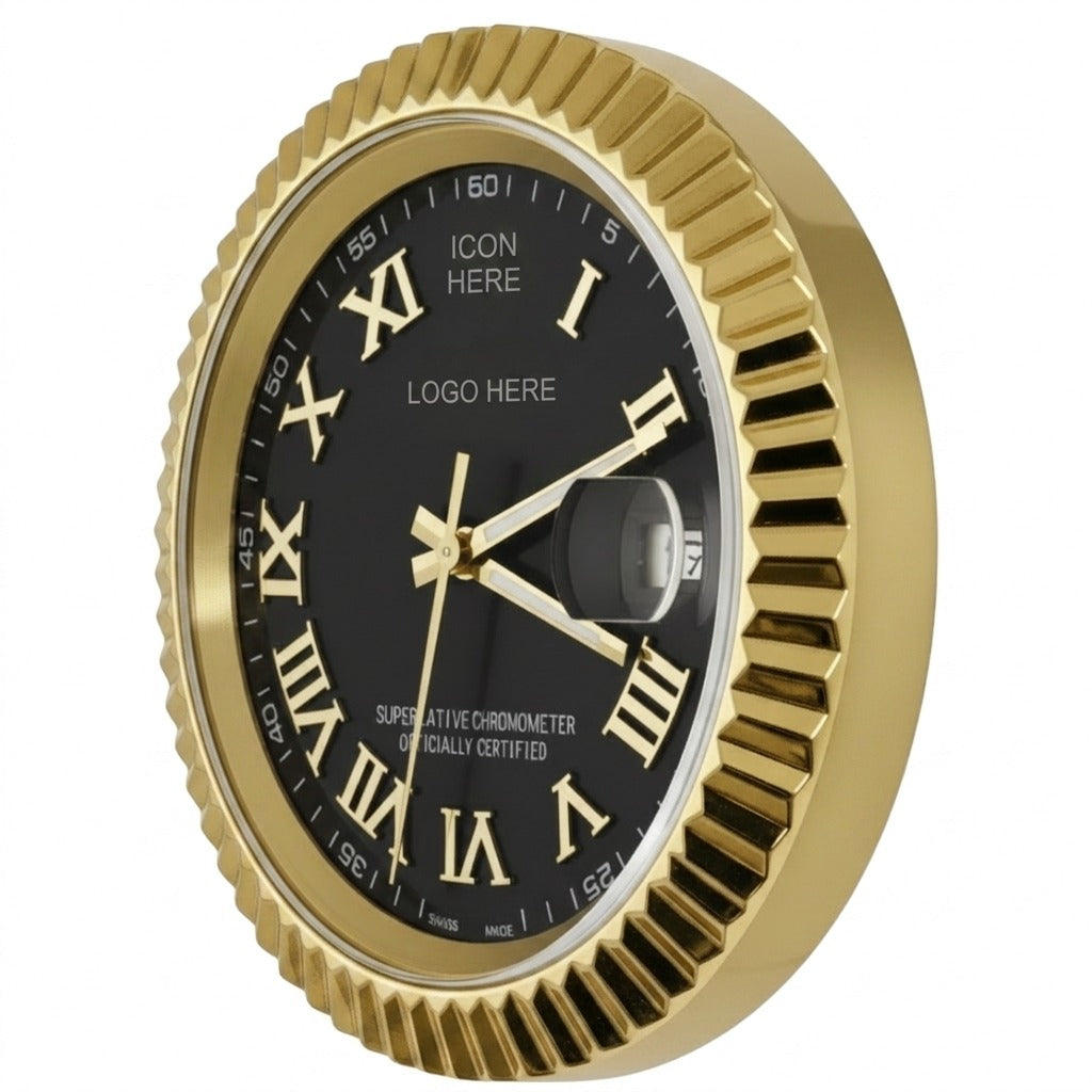 D-JUST ROMAN DIAL GOLD & BLACK
