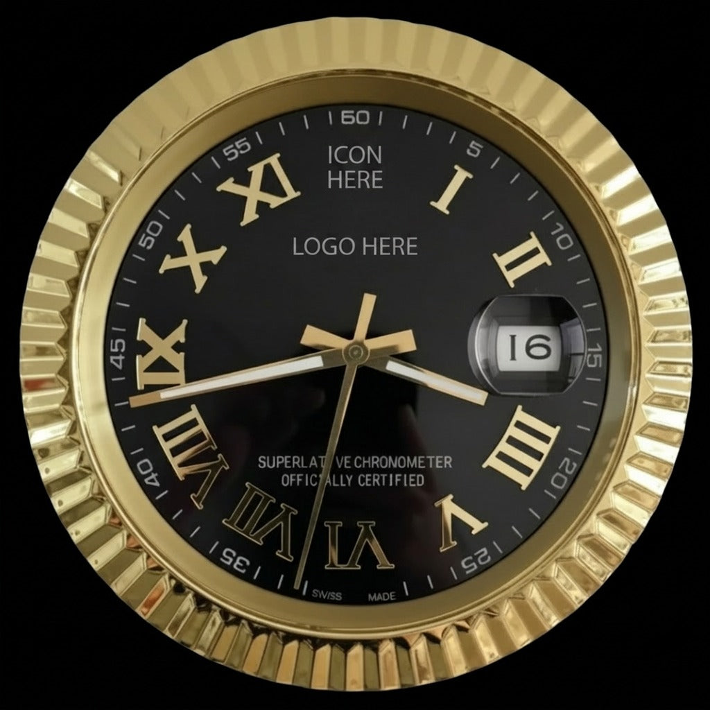 D-JUST ROMAN DIAL GOLD & BLACK