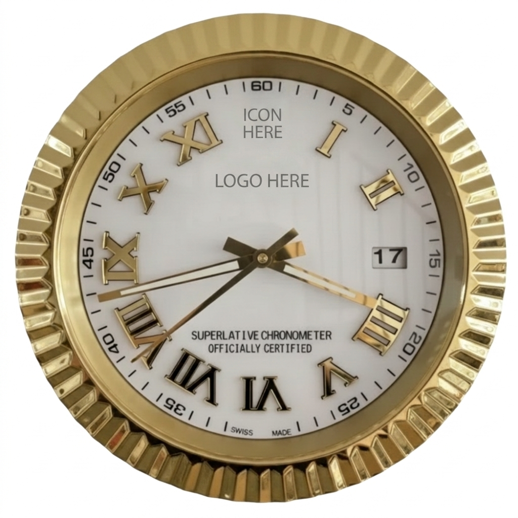 D-JUST ROMAN DIAL GOLD & WHITE