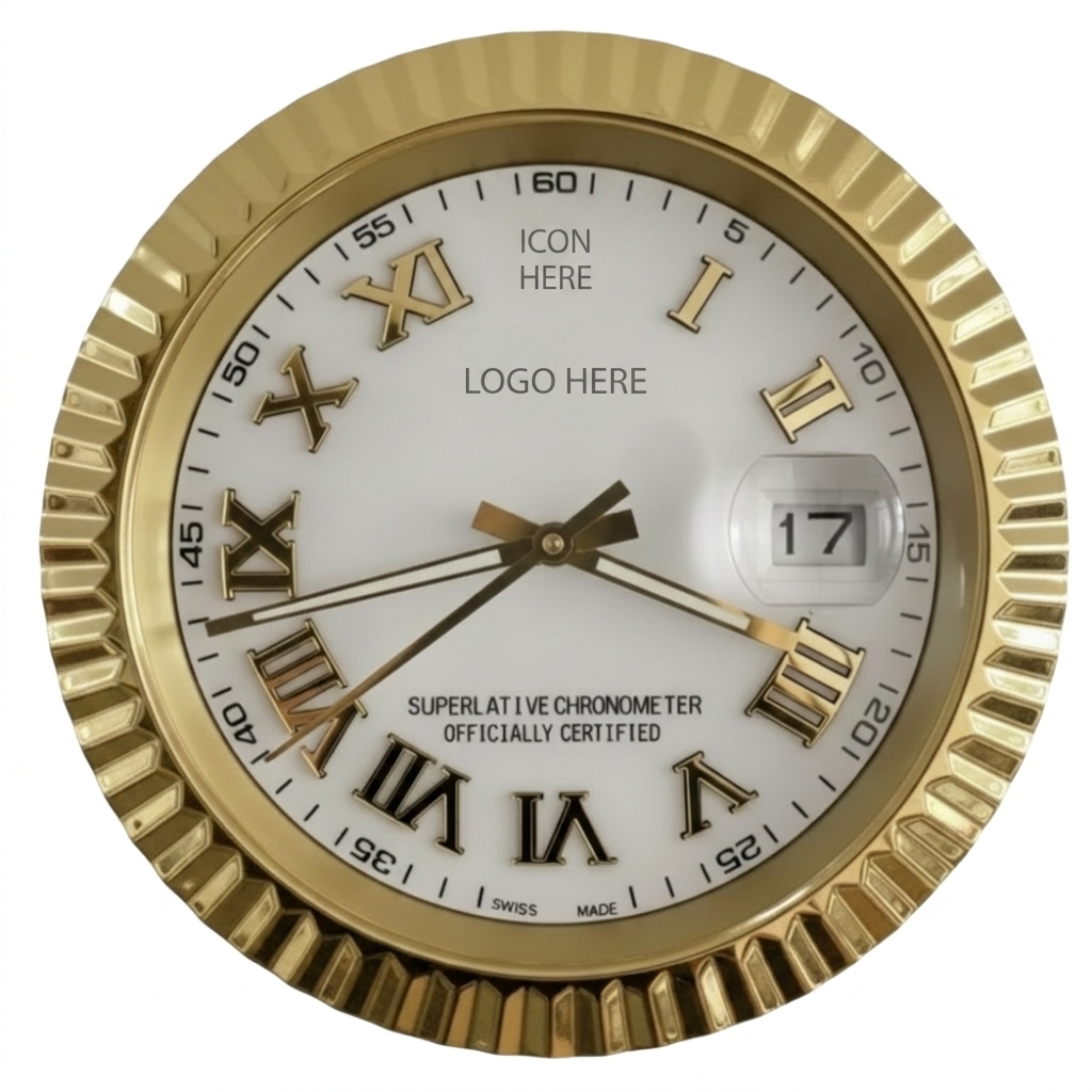 D-JUST ROMAN DIAL GOLD & WHITE