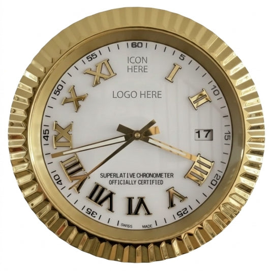 D-JUST ROMAN DIAL GOLD & WHITE