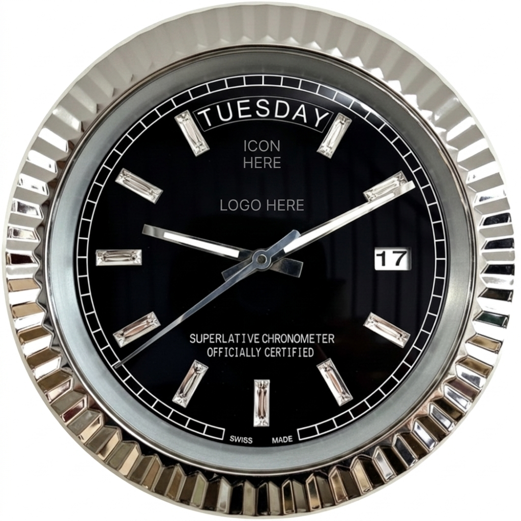 D-DATE CLASSIC SILVER & BLACK