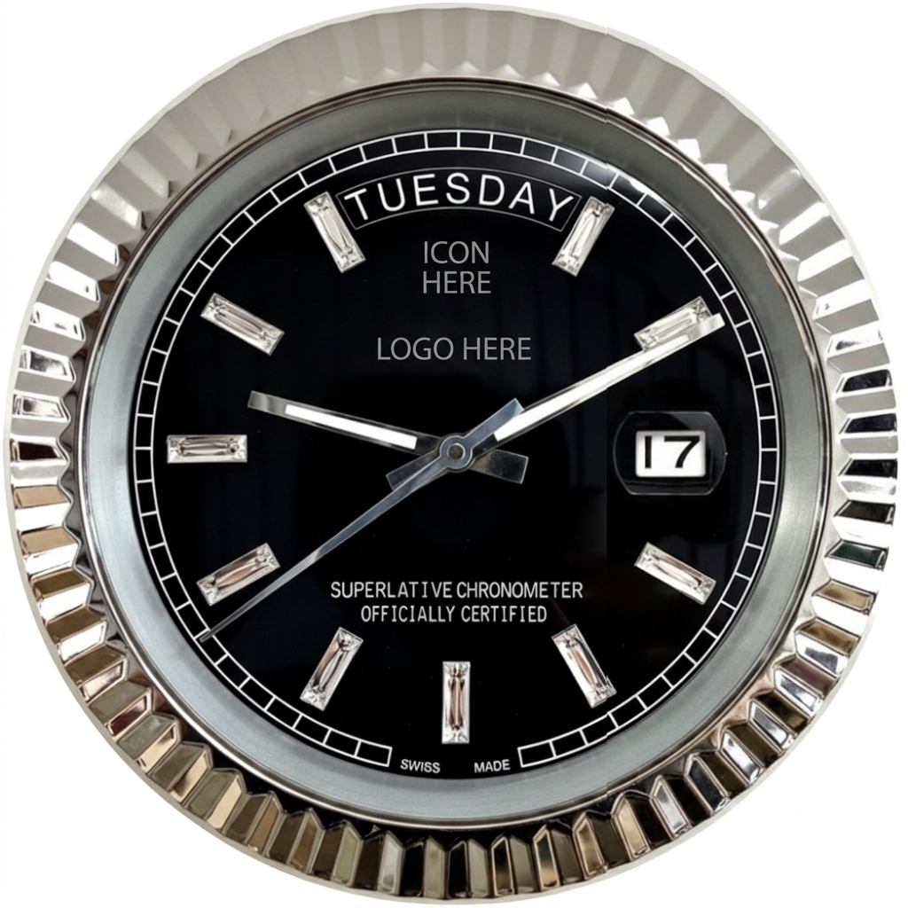 D-DATE CLASSIC SILVER & BLACK