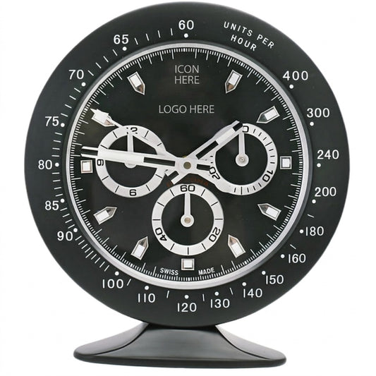 DAY-TON Full Black | Desk Clock
