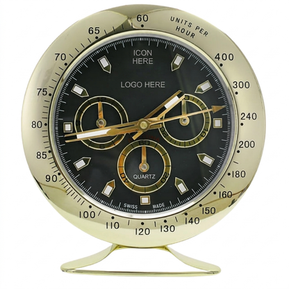 Daytona Gold, Black Dial | Desk Clock