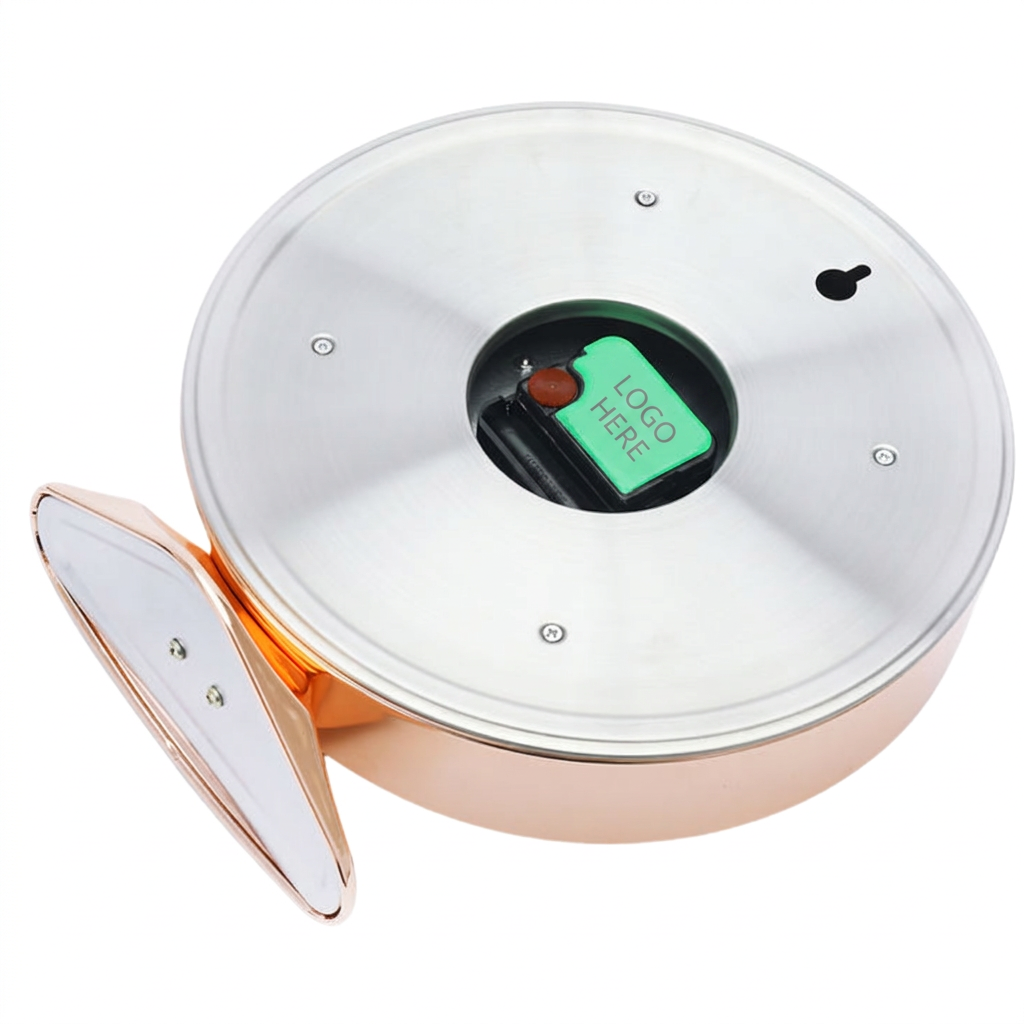 DAY-TON Rose Gold, Black Dial | Desk Clock