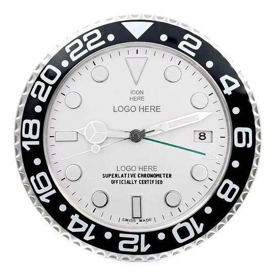 GMT-M Clock Style, Black & White