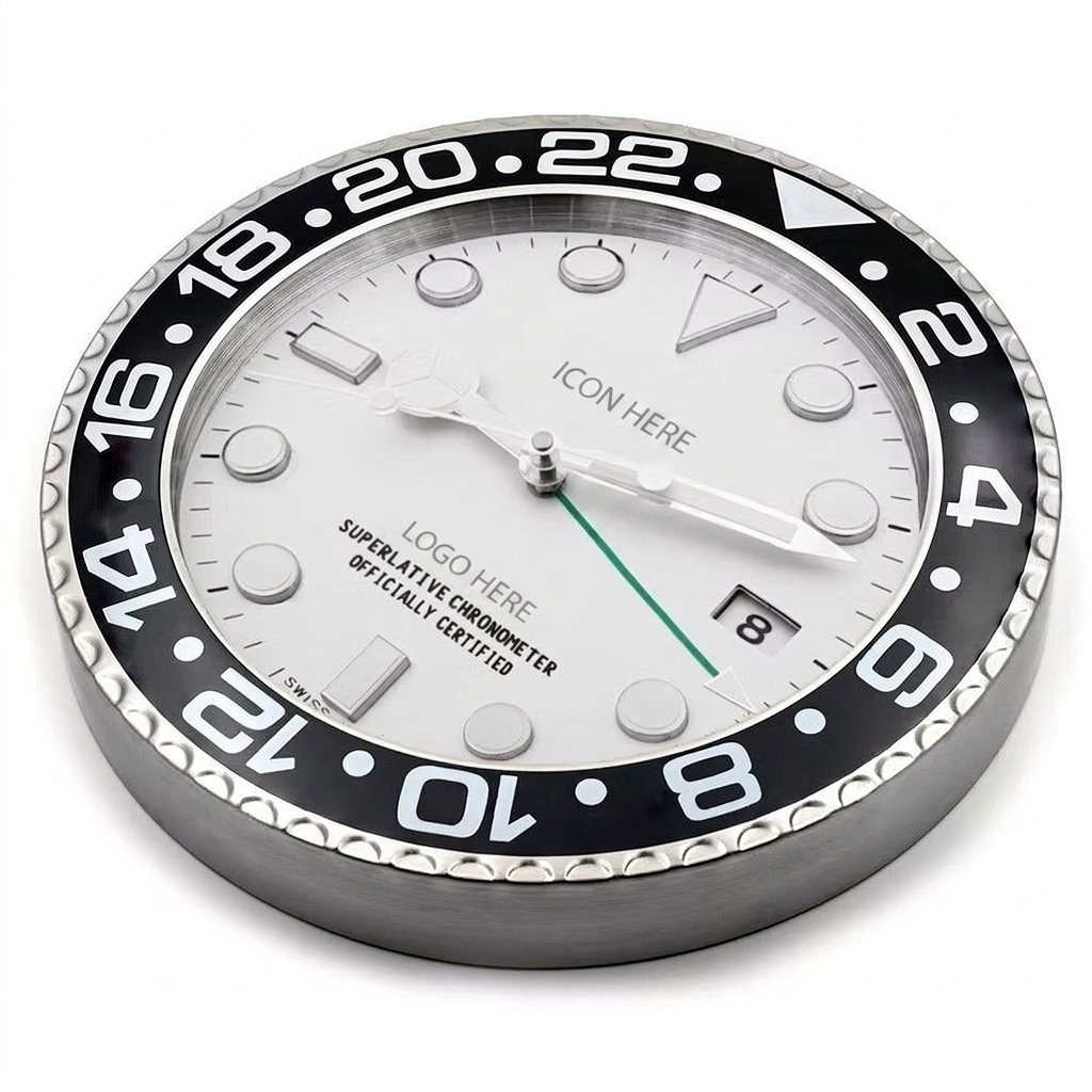 GMT-M Clock Style, Black & White