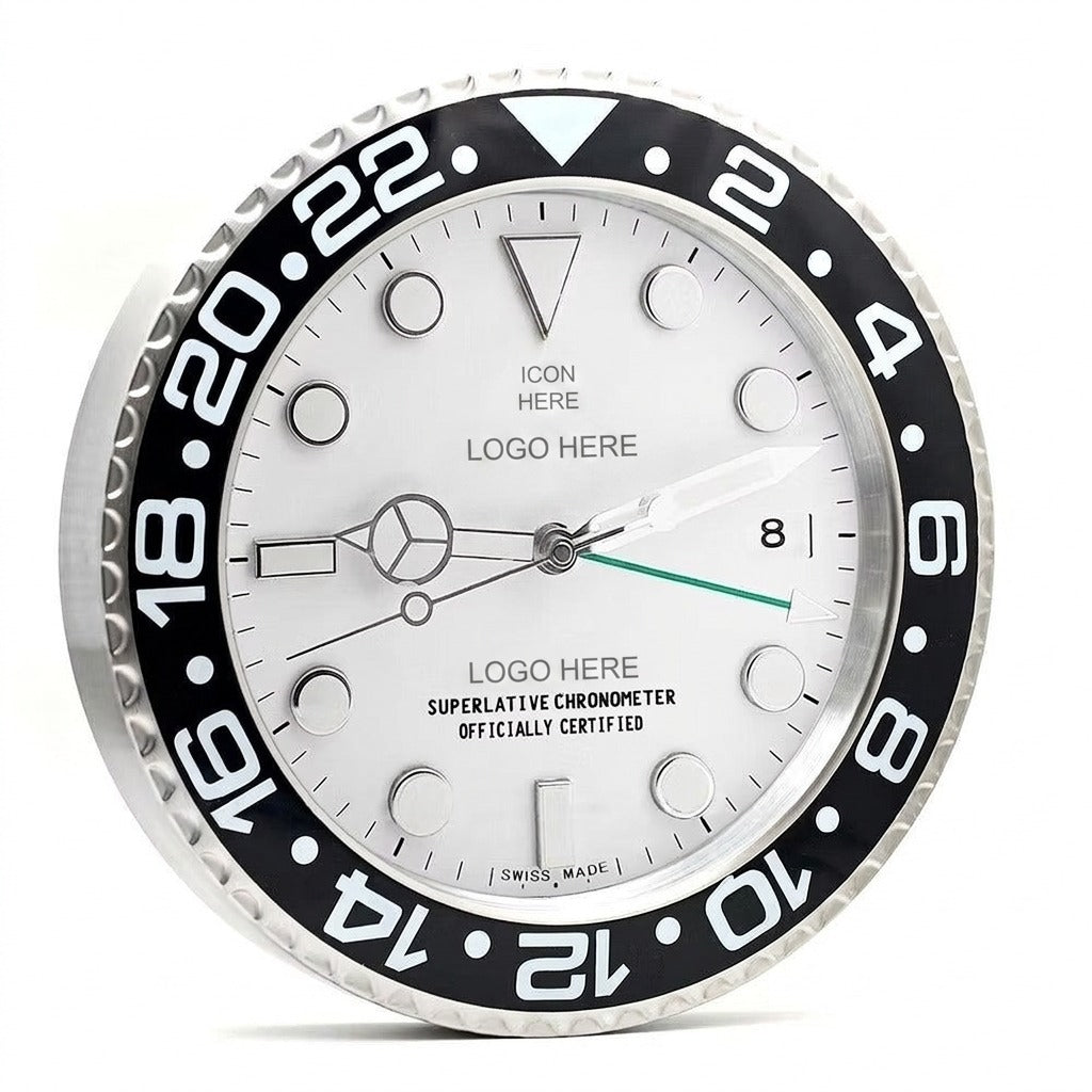 GMT-M Clock Style, Black & White