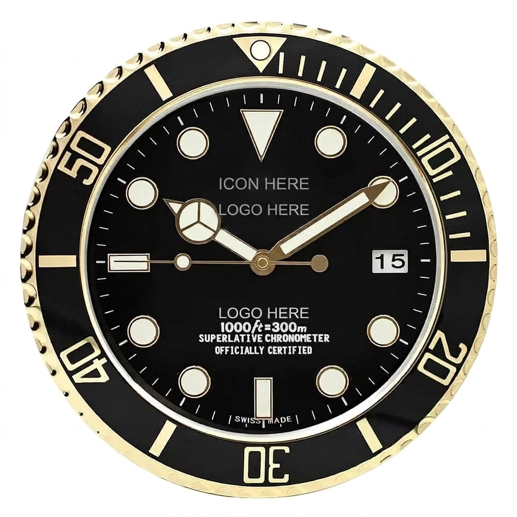SUB-MAR STYLE BLACK AND GOLD