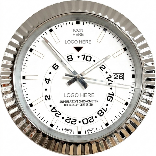 S-DWELL STYLE WHITE AND SILVER