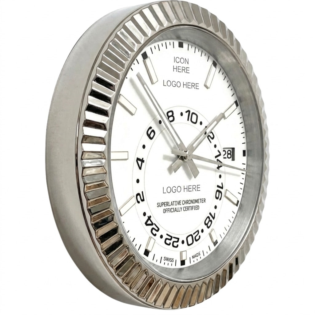 S-DWELL STYLE WHITE AND SILVER