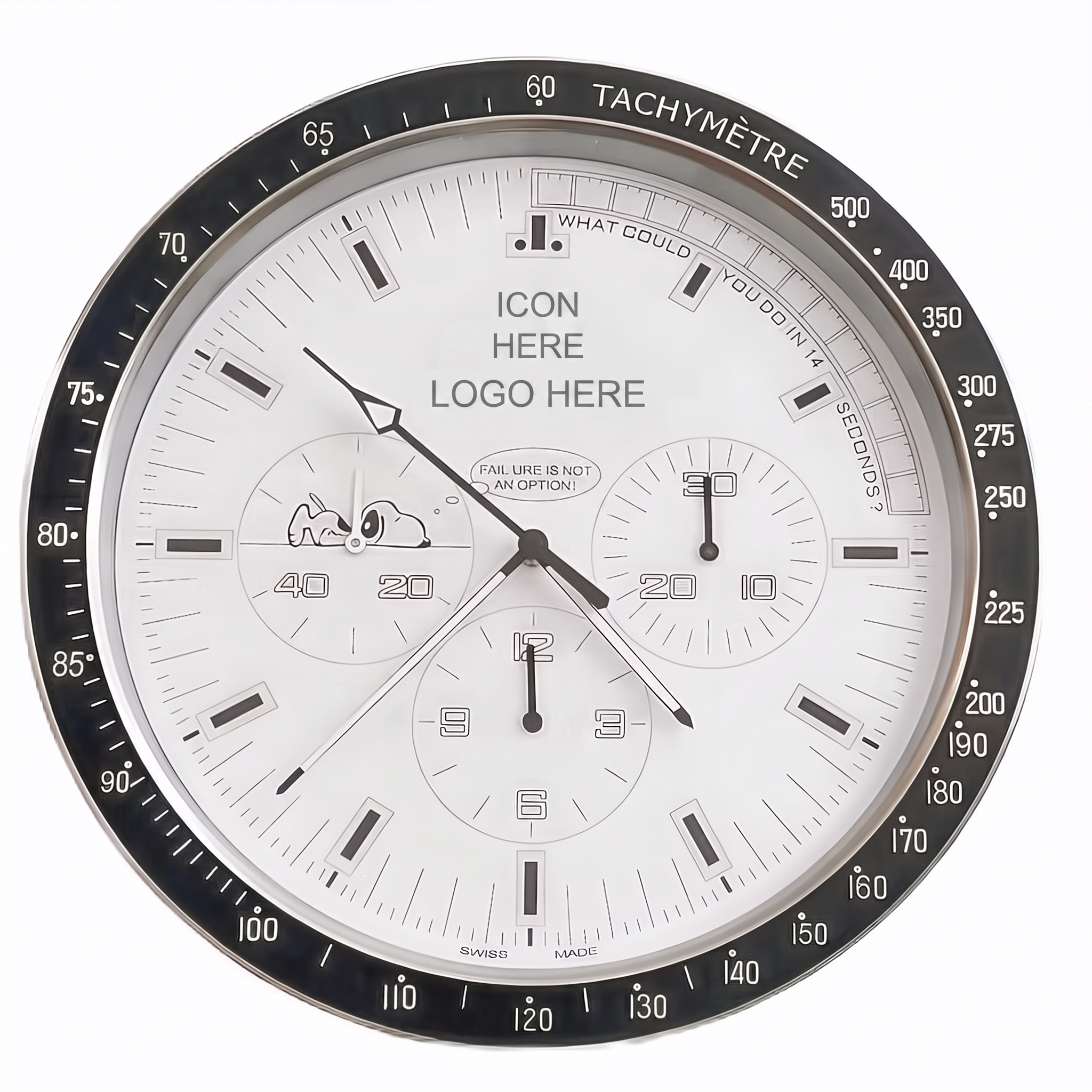 Snoopy Speedmaster Black and White