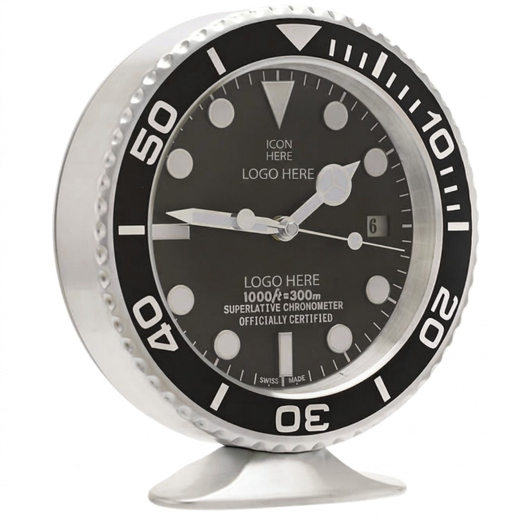SUB-MAR Classic Black | Desk Clock