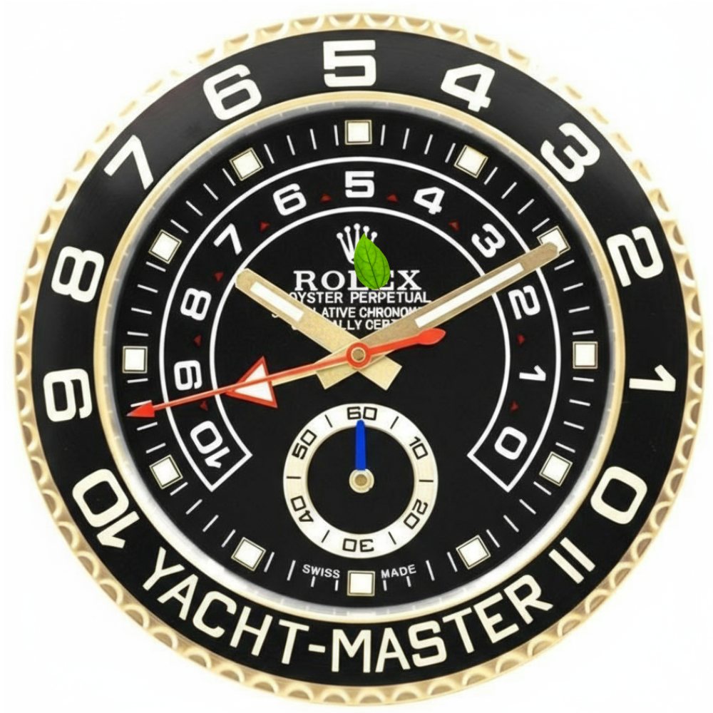 YATCH-M II Black Dial in Gold