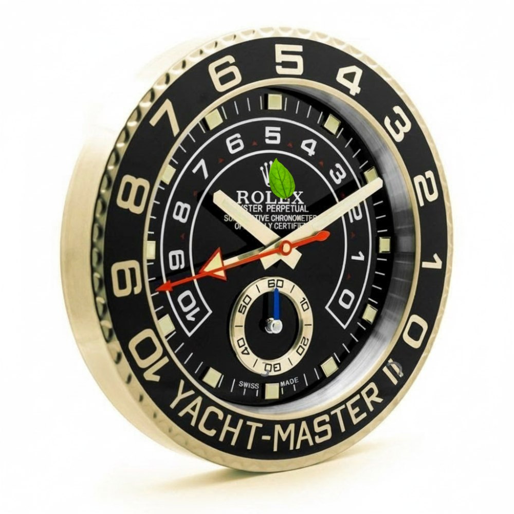 YATCH-M II Black Dial in Gold