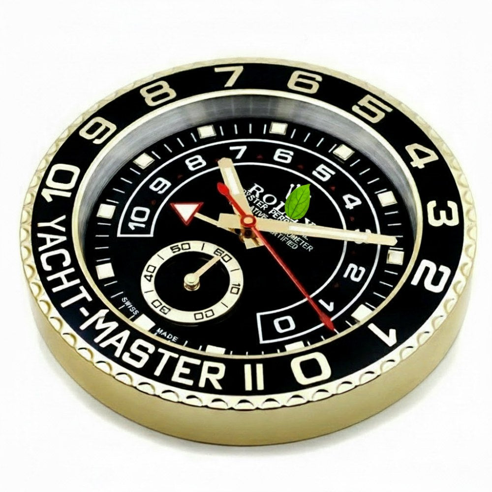YATCH-M II Black Dial in Gold