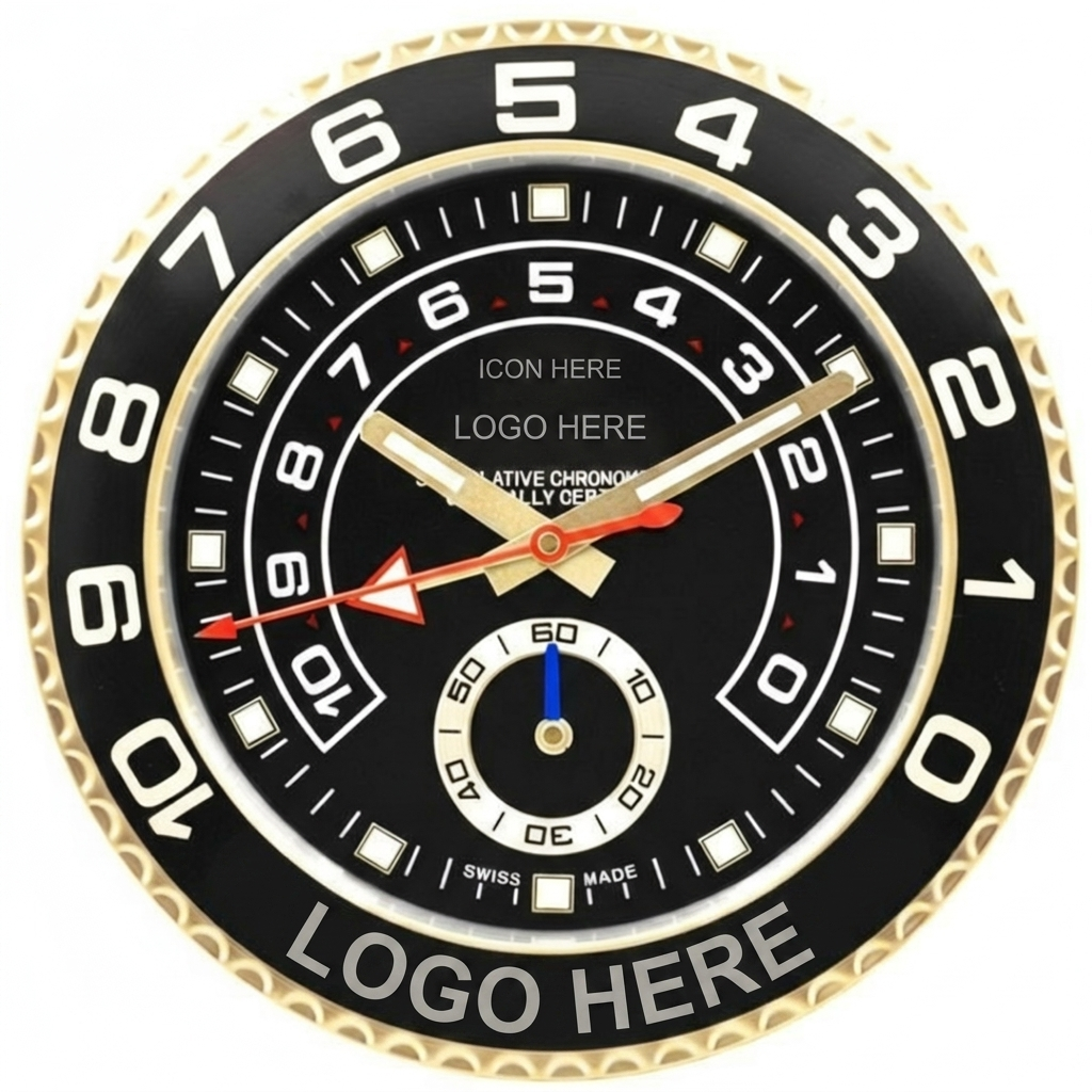 YATCH-M II Black Dial in Gold