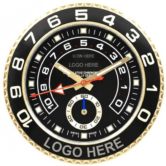YATCH-M II Black Dial in Gold