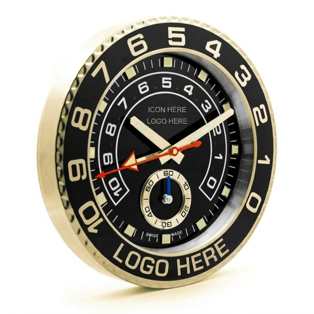YATCH-M II Black Dial in Gold
